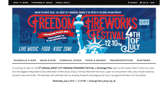 Desktop Screenshot of freedomandfireworks.com